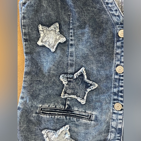 Altar'd State Val Star Denim Vest - Picture 8 of 11